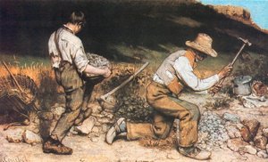 The Stone Breakers by Gustave Courbet